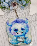 worry monster keyring/ornament, keepsake