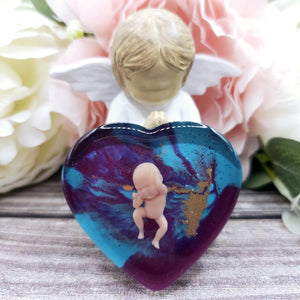 Baby Loss Remembrance Heart – 54mm (A15)