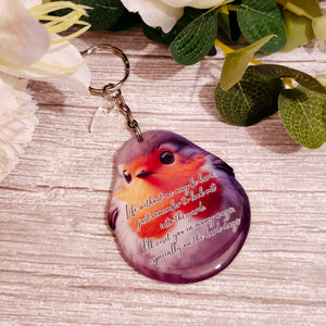 Life without me may be hard, robin keyring, verse keyring, keepsake