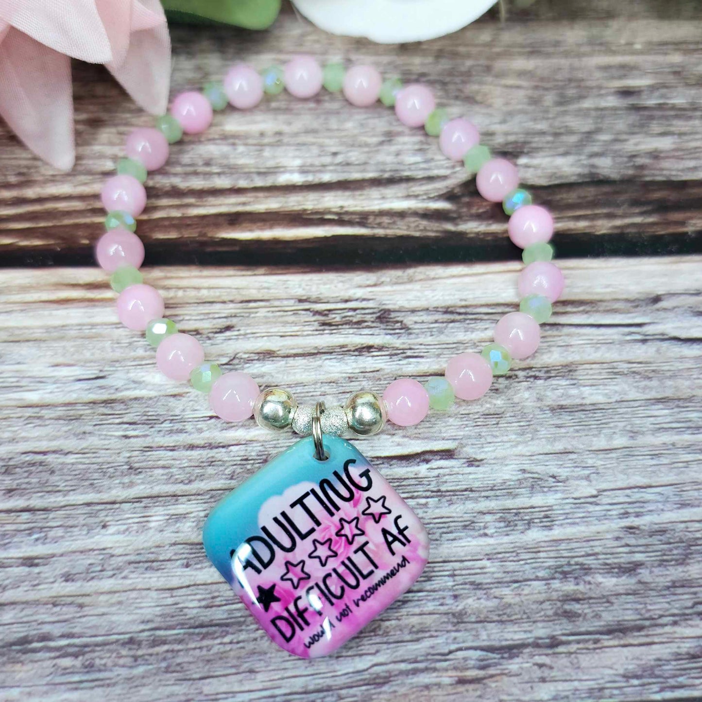 17 cm adulting 1 star do not recommend charm bracelet (32a)