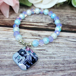 17 cm sarcasm is my love language charm bracelet (28a)