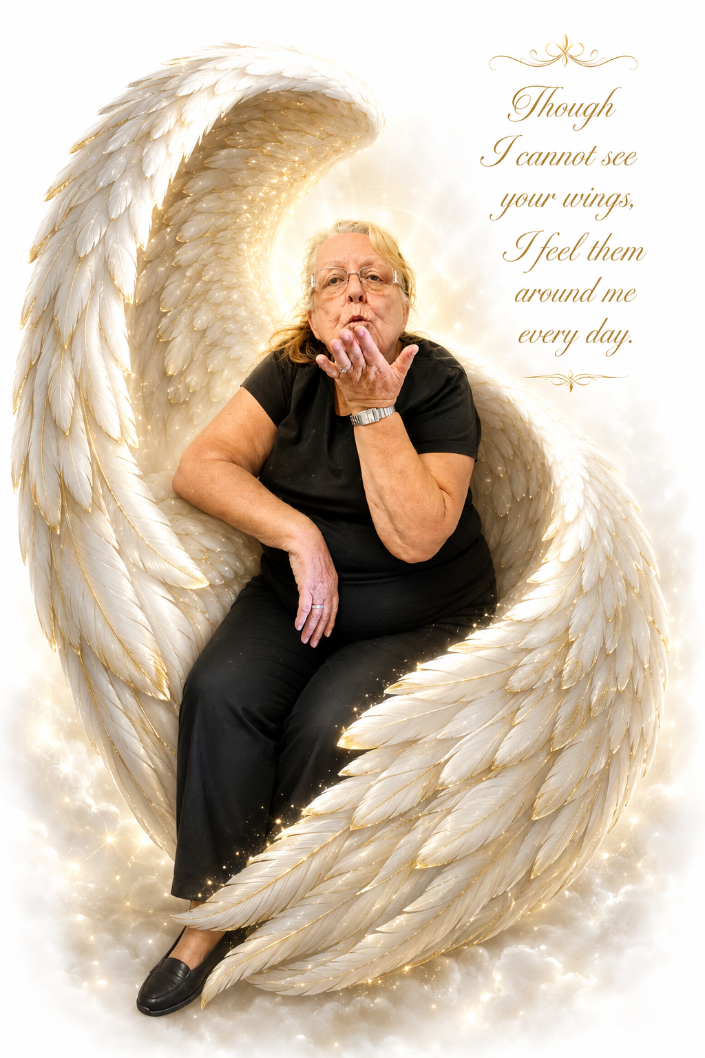 Though i cannot see your wings image prompt.