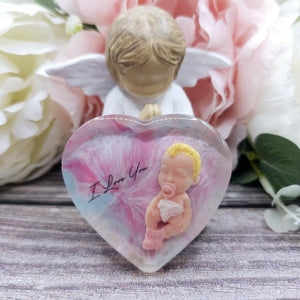 Baby Loss Remembrance Heart – 54mm (A54)