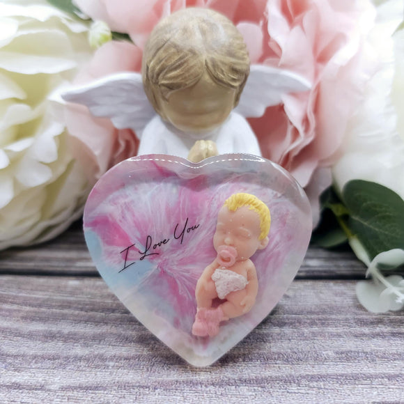 Baby Loss Remembrance Heart – 54mm (A54)