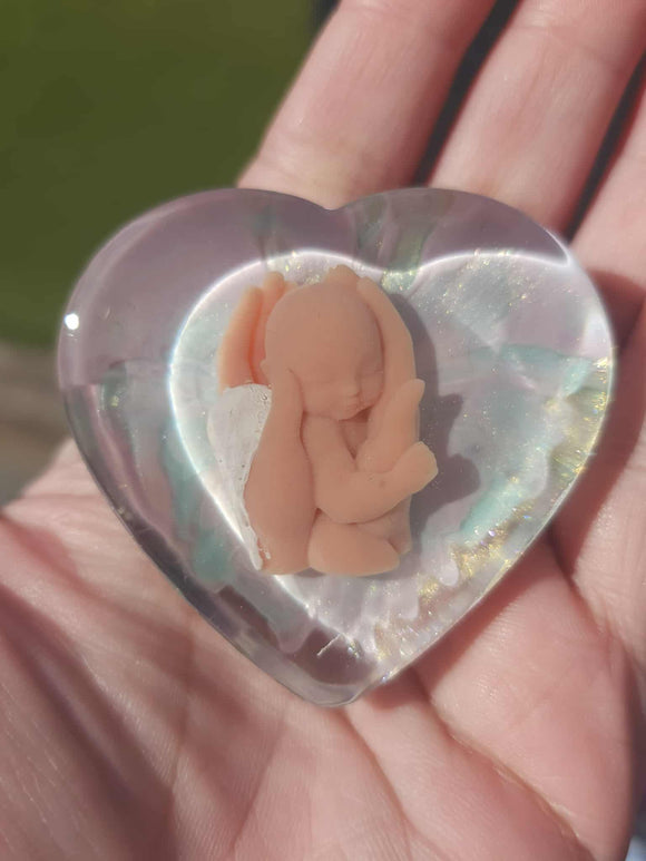 Baby Loss Remembrance Heart – 54mm (A87)