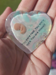 8 week Baby Loss Remembrance Heart – 54mm (A78)