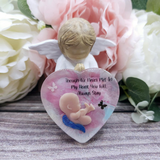 Baby Loss Remembrance Heart – 54mm (A49)
