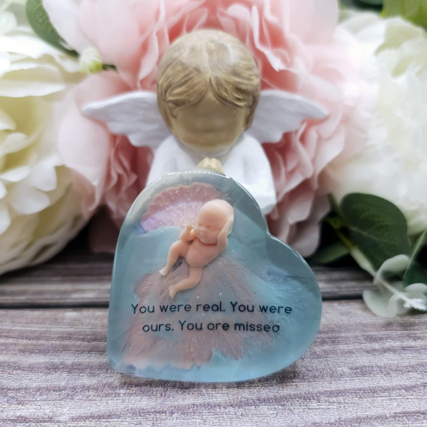 Baby Loss Remembrance Heart – 54mm (A18)