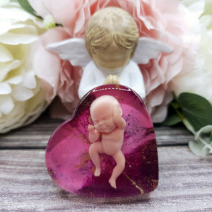 Baby Loss Remembrance Heart – 54mm (A27)