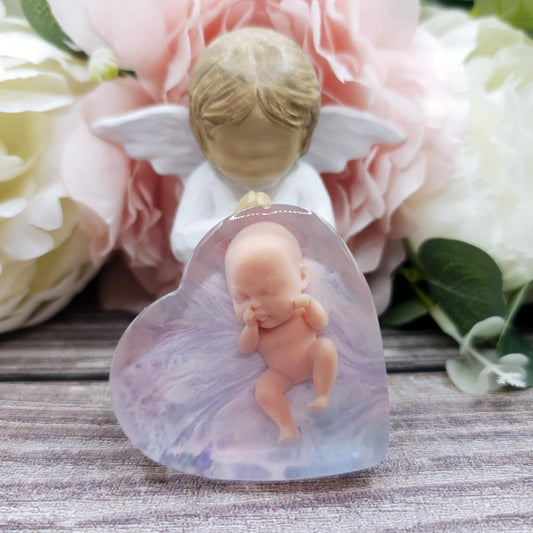 Baby Loss Remembrance Heart – 54mm (A26)
