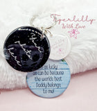 i'm as lucky as can be keyring, verse keyring, keepsake
