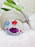 i'm always with you personalised photo keyring, verse keyring, keepsake